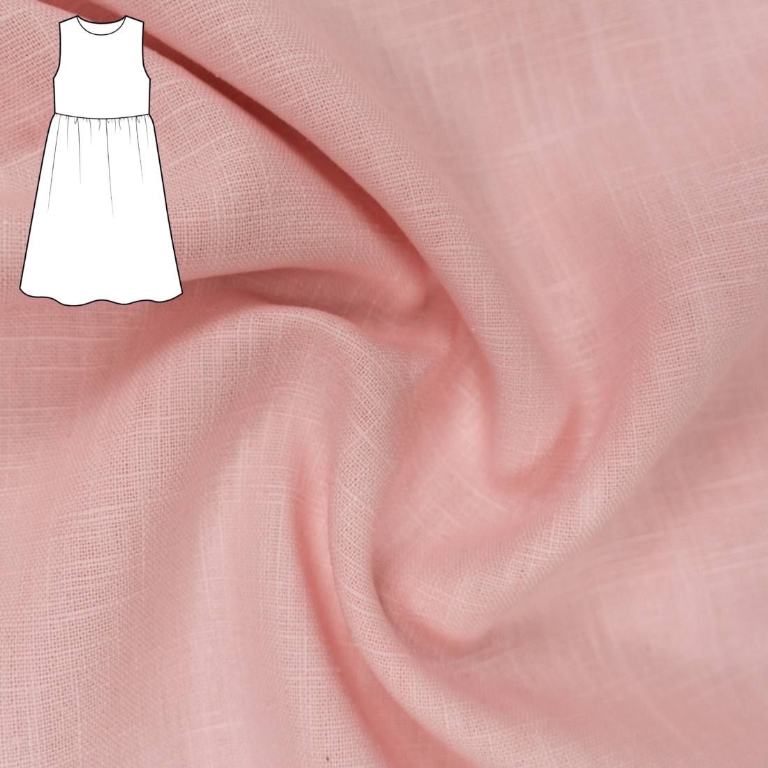n-hfrosch-meriah-n-hpaket-kleid-leinen-rosa image 1
