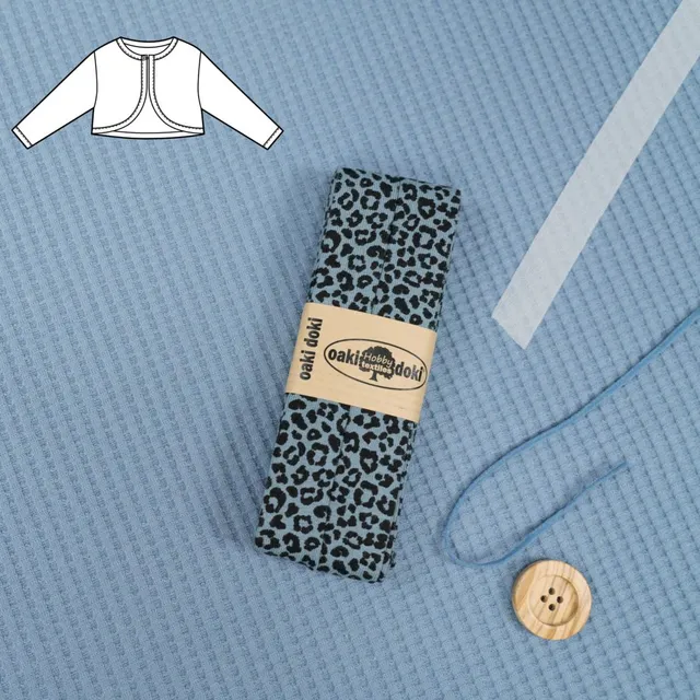 n-hfrosch-sedikit-n-hpaket-bolero-waffelstrick-jersey-blau image 1