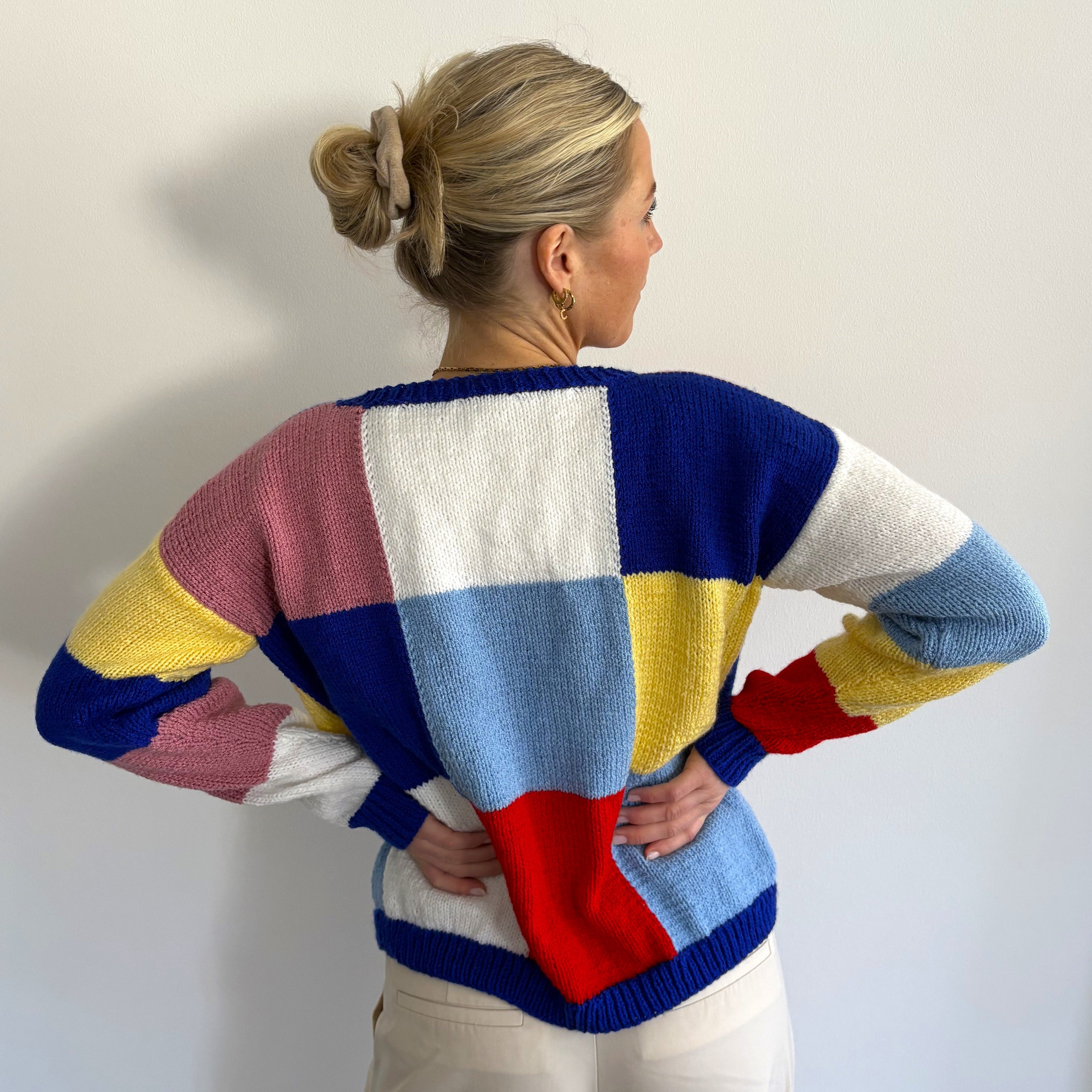 bellalana-strick-sets-action-new-patchwork-pullover-bunt-gr-36-38 image 5
