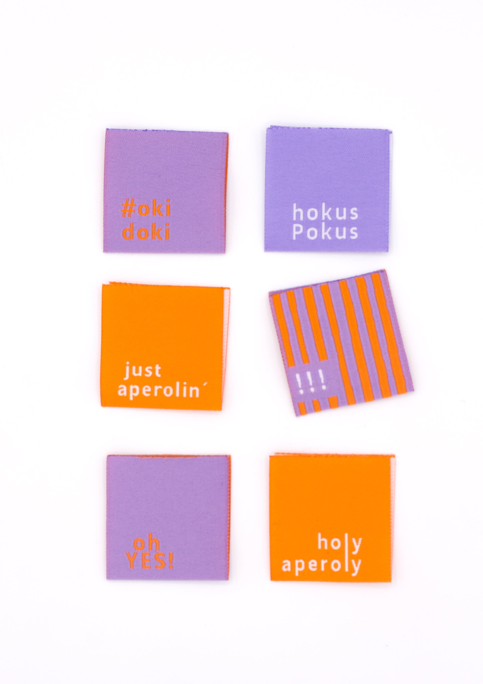 konfetti-patterns-weblabel-lilac-aperol-6er-set-etiketten image 1