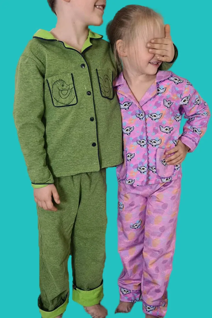 n-hfrosch-tidur-kinder-pyjama-schnittmuster-ebook-reverskragen image 1