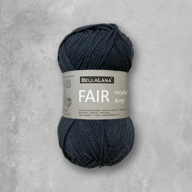 bellalana-fair-recycelt-acryl-strickgarn-dunkelgrau-103-soft-flausch image 1