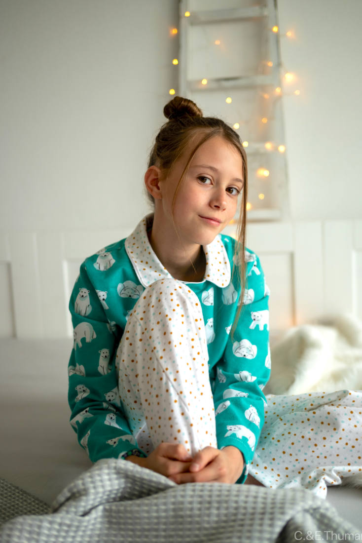 n-hfrosch-tidur-kinder-pyjama-papierschnittmuster-lang-kurz image 7
