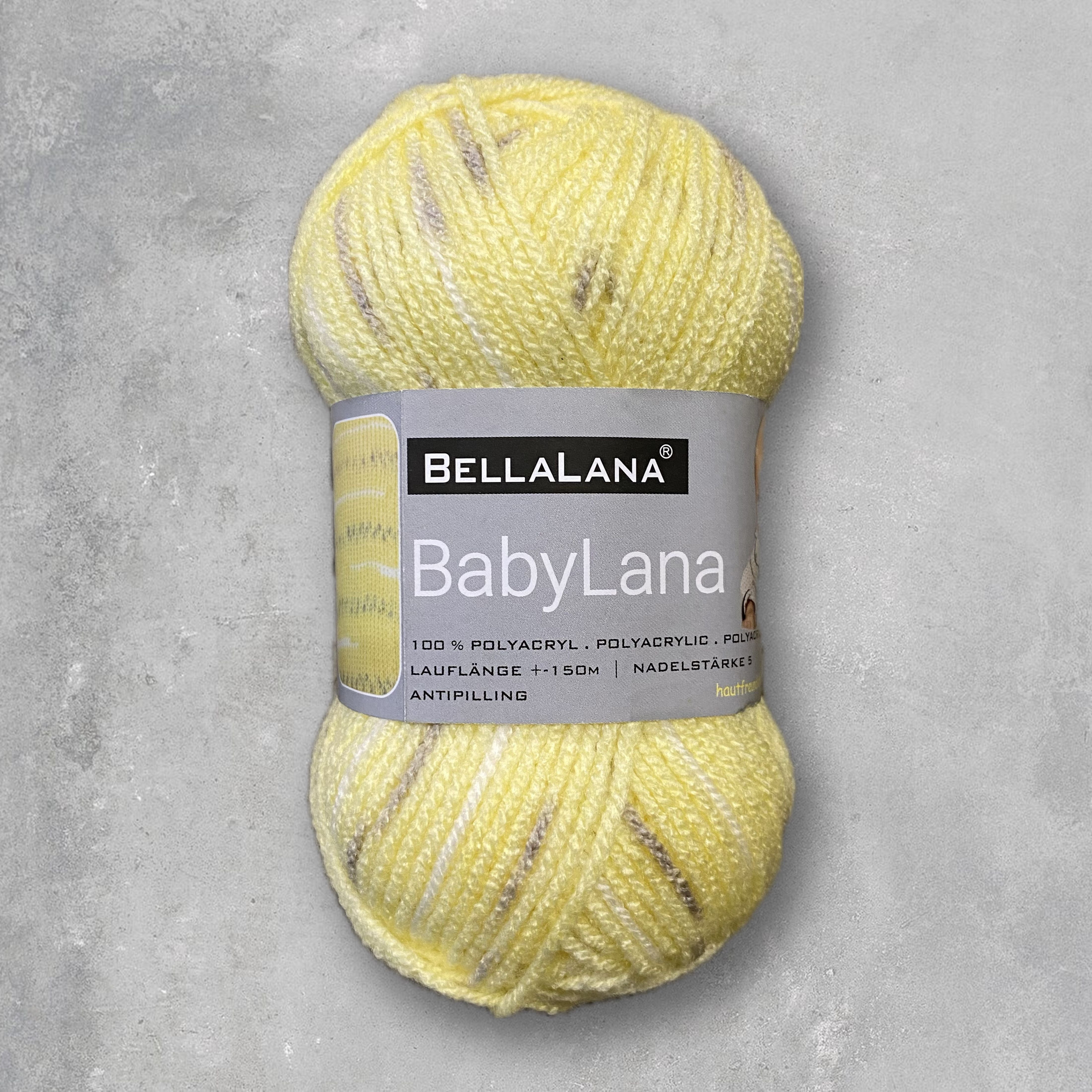 bellalana-strick-set-babylana-babydecke-punkte-bunt-70x100 image 5