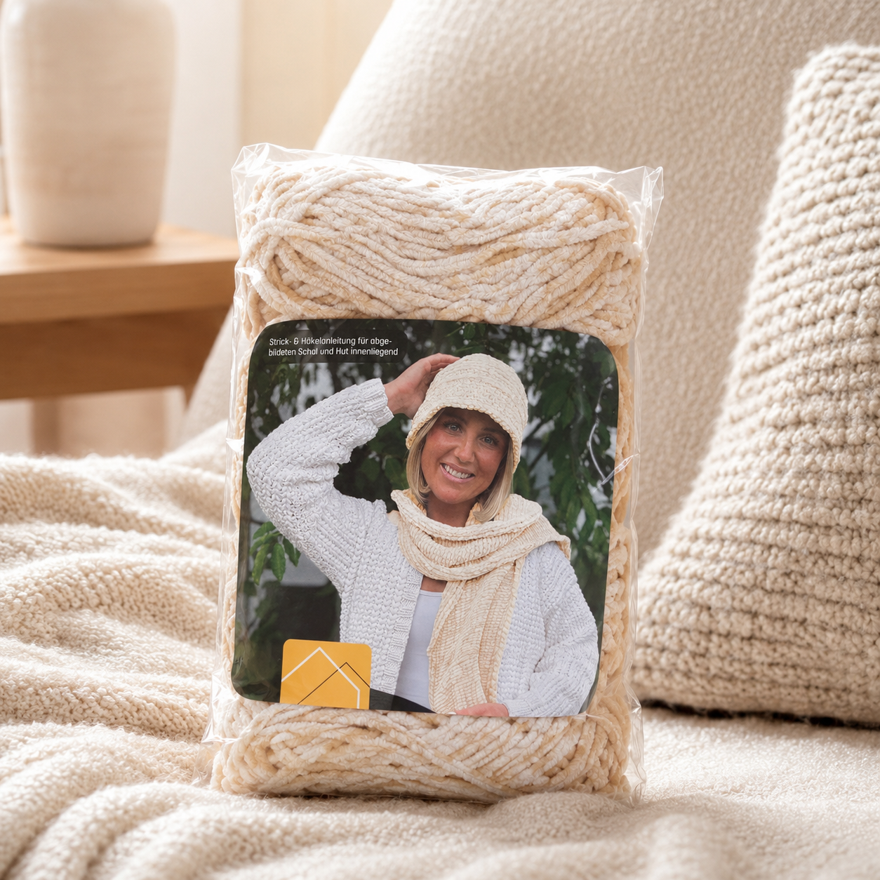 bellalana-chenille-special-set-schal-hut-fuchs-samtig-einheitsgr image 7