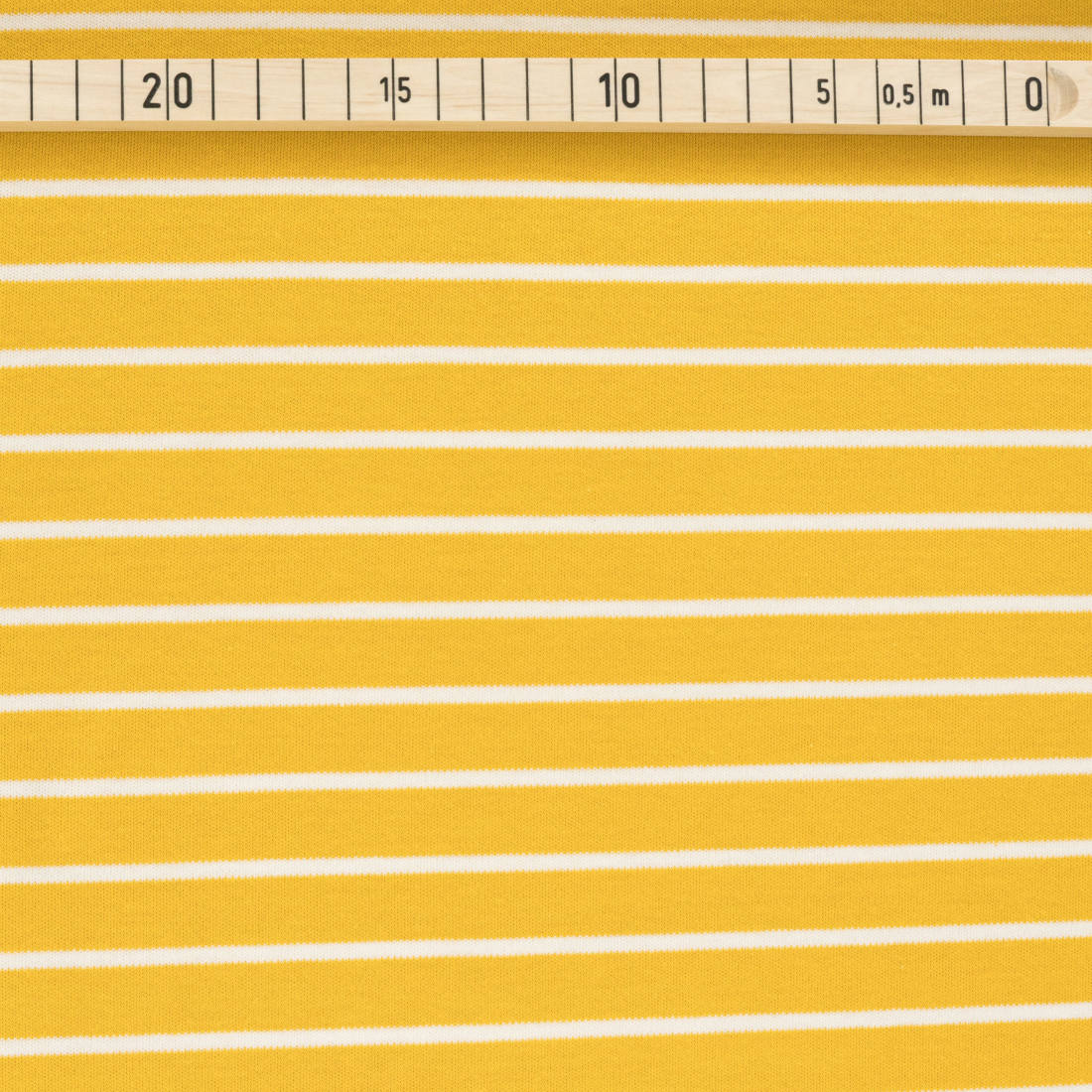 n-hfrosch-bio-interlock-streifen-stoff-gelb-jersey image 3