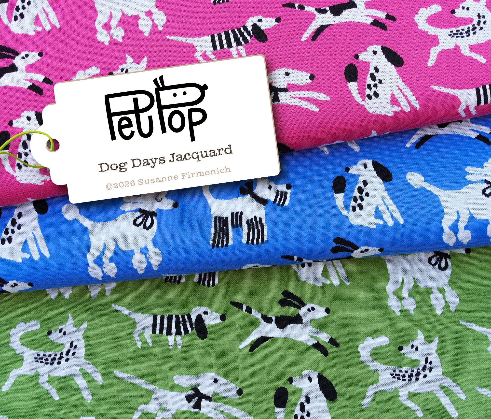 hamburger-liebe-pet-pop-dog-days-jacquard-col-1-bio-jersey image 1