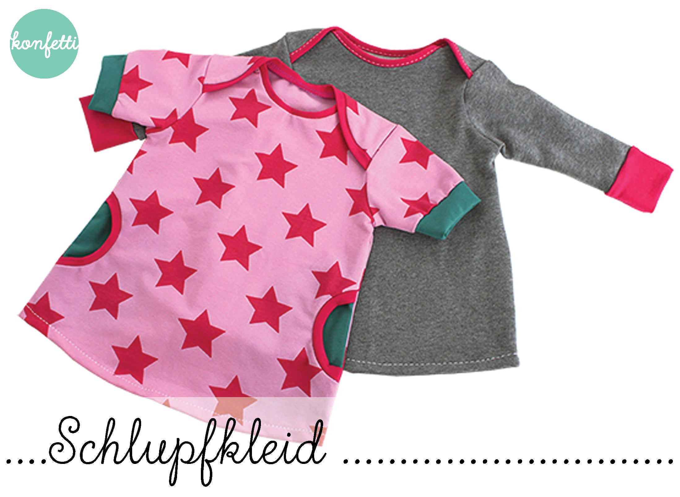 konfetti-patterns-schlupfkleid-ebook-schnittmuster-baby-gr-50-104 image 1
