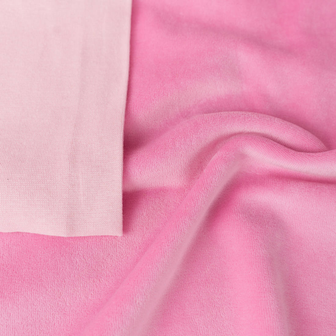 n-hfrosch-nicki-stoff-rosa-samtiger-meterware-f-r-babykleidung image 4
