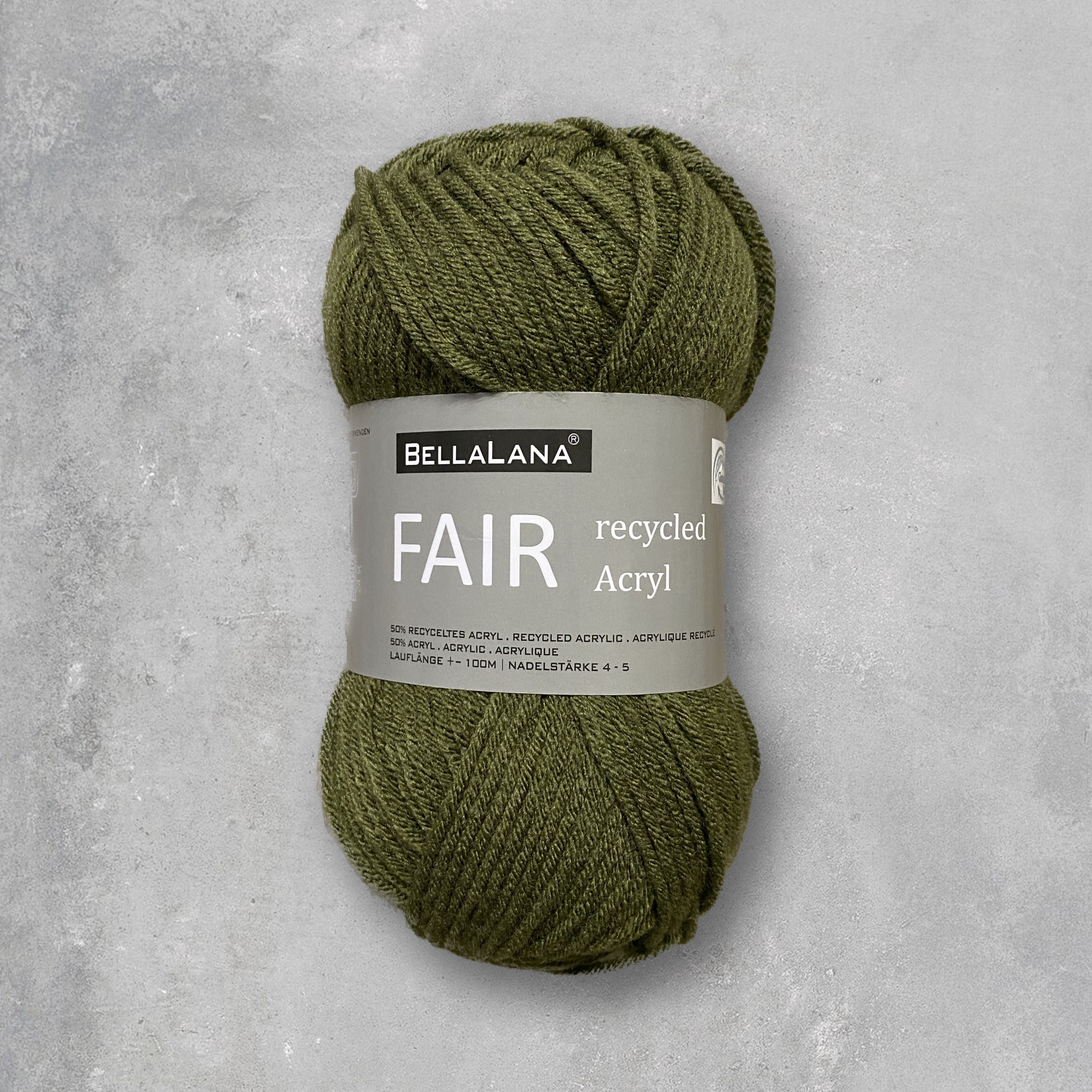 bellalana-fair-pullunder-strickset-khaki-122-gr-38-40-recycling image 2