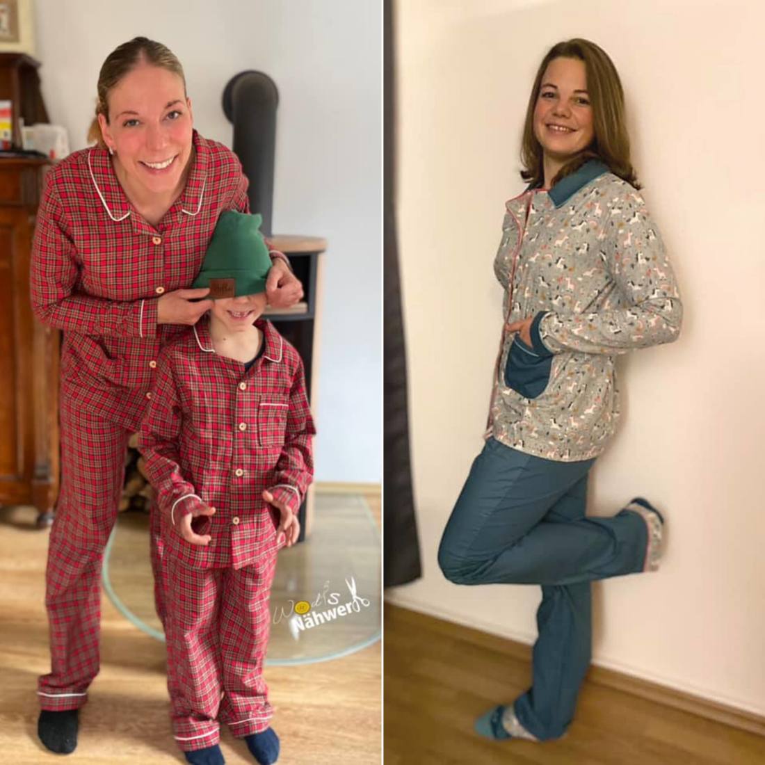 n-hfrosch-tidur-pyjama-schnittmuster-2er-set-digital image 7