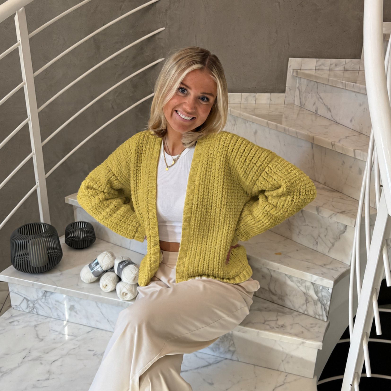 bellalana-soft-cardigan-strick-h-kel-set-mit-anleitung image 2
