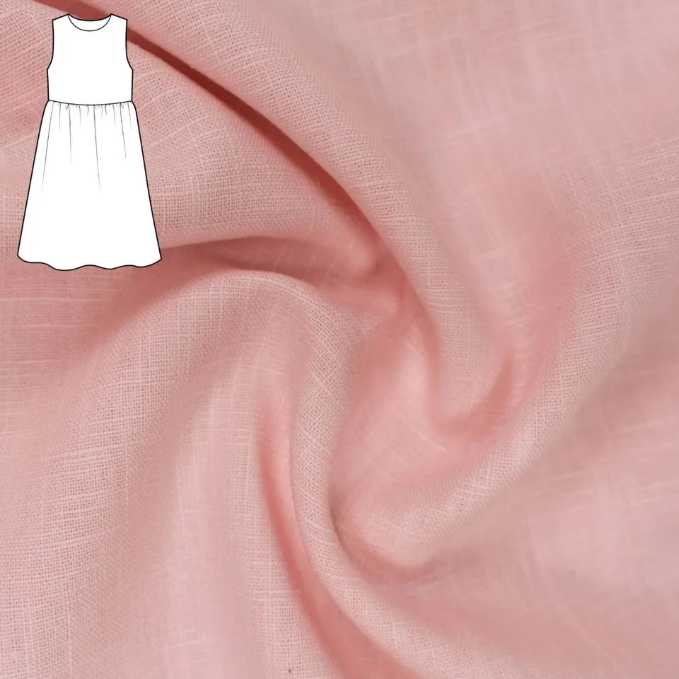 n-hfrosch-meriah-n-hpaket-kleid-leinen-rosa image 1