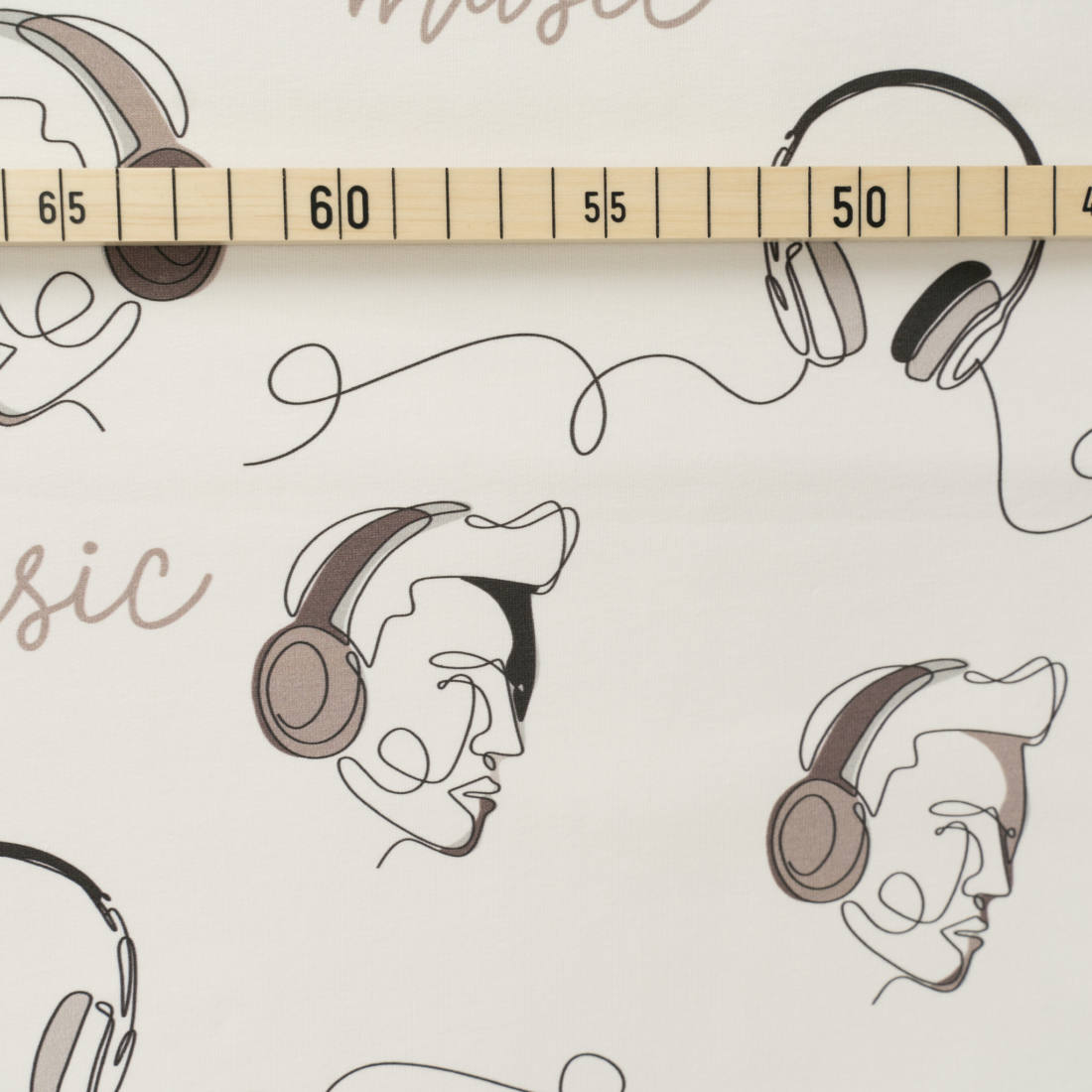 n-hfrosch-music-baumwoll-jersey-line-art-gesichter image 2