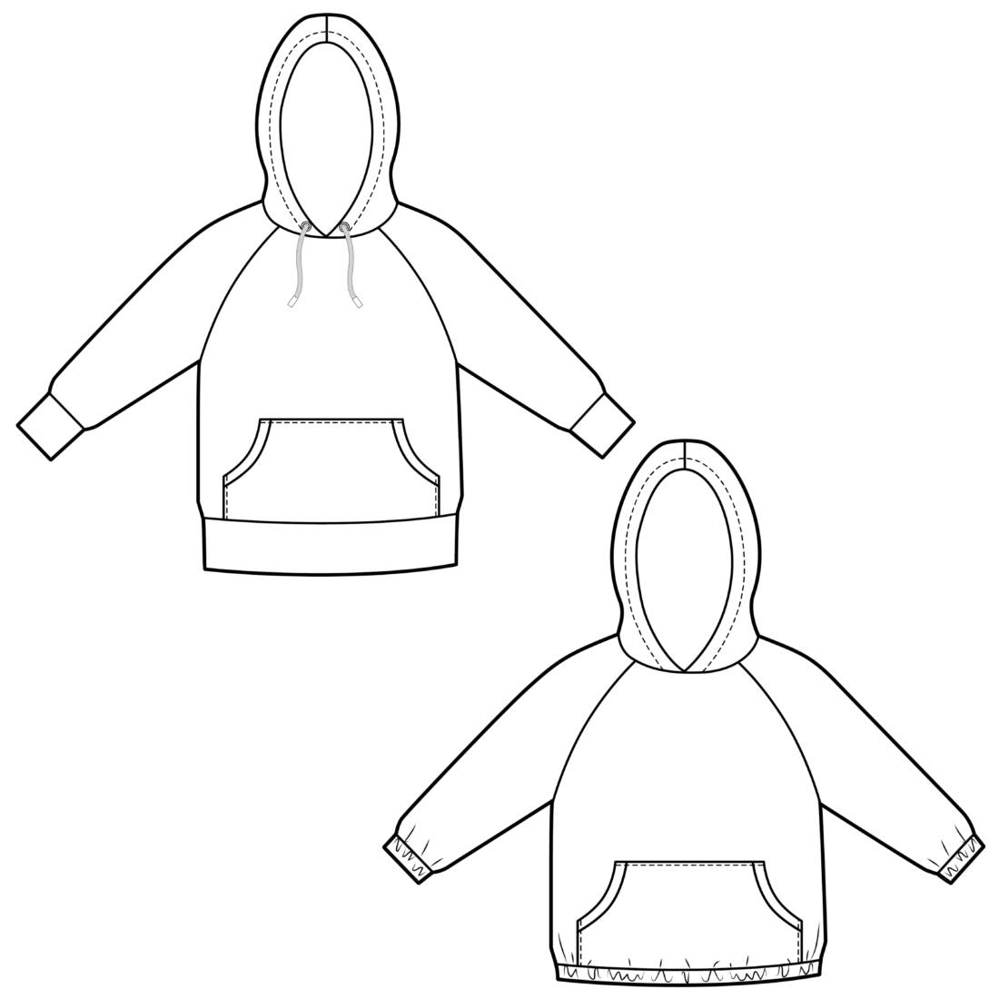 n-hfrosch-tibu-kinder-hoodie-schnittmuster-ebook-raglan-kapuze image 2
