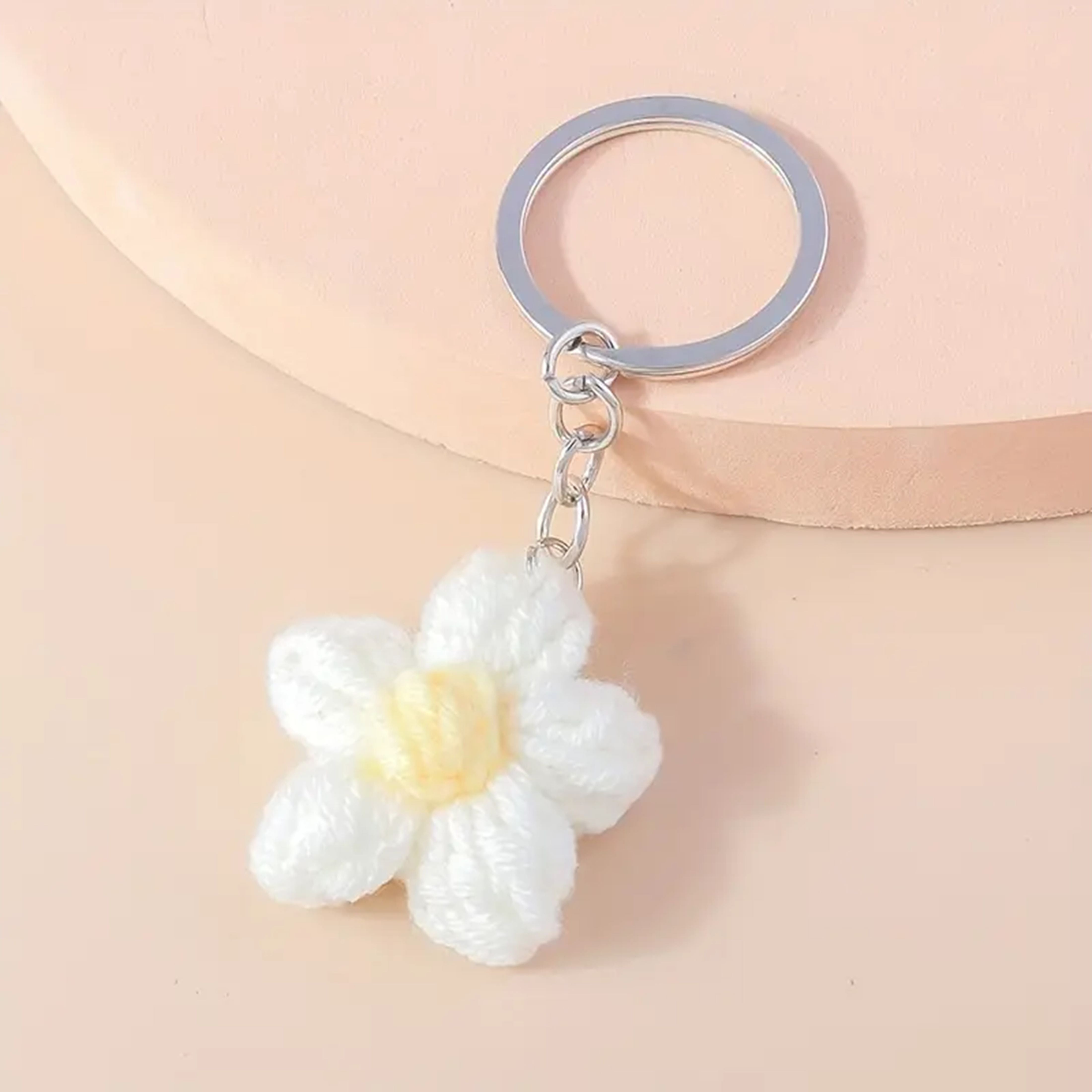 bellalana-crochet-schl-sselanh-nger-kirschbl-te-handarbeit image 2