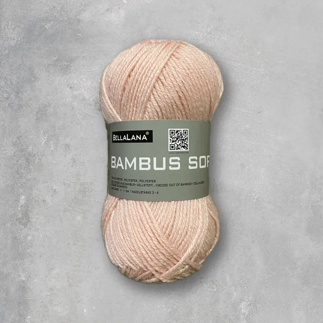 bellalana-bambus-soft-garn-rosa-108-vegan-mit-schimmer image 1