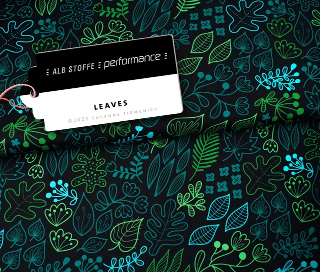 hamburger-liebe-performance-leaves-t-rkis-funktionsstoff-upf image 1