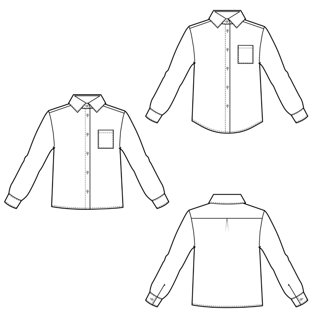 n-hfrosch-tulen-kinder-hemd-schnittmuster-pdf-bluse-knopfleiste image 2