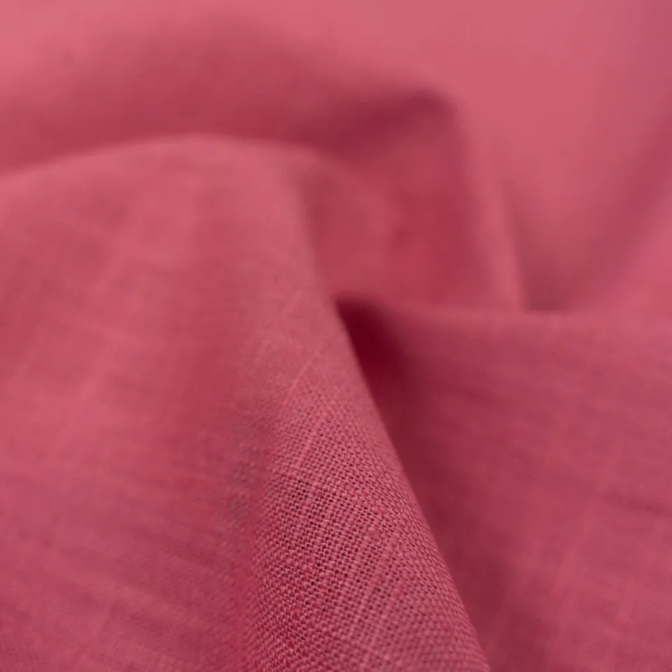 n-hfrosch-leinen-pink-meterware-atmungsaktiv image 1