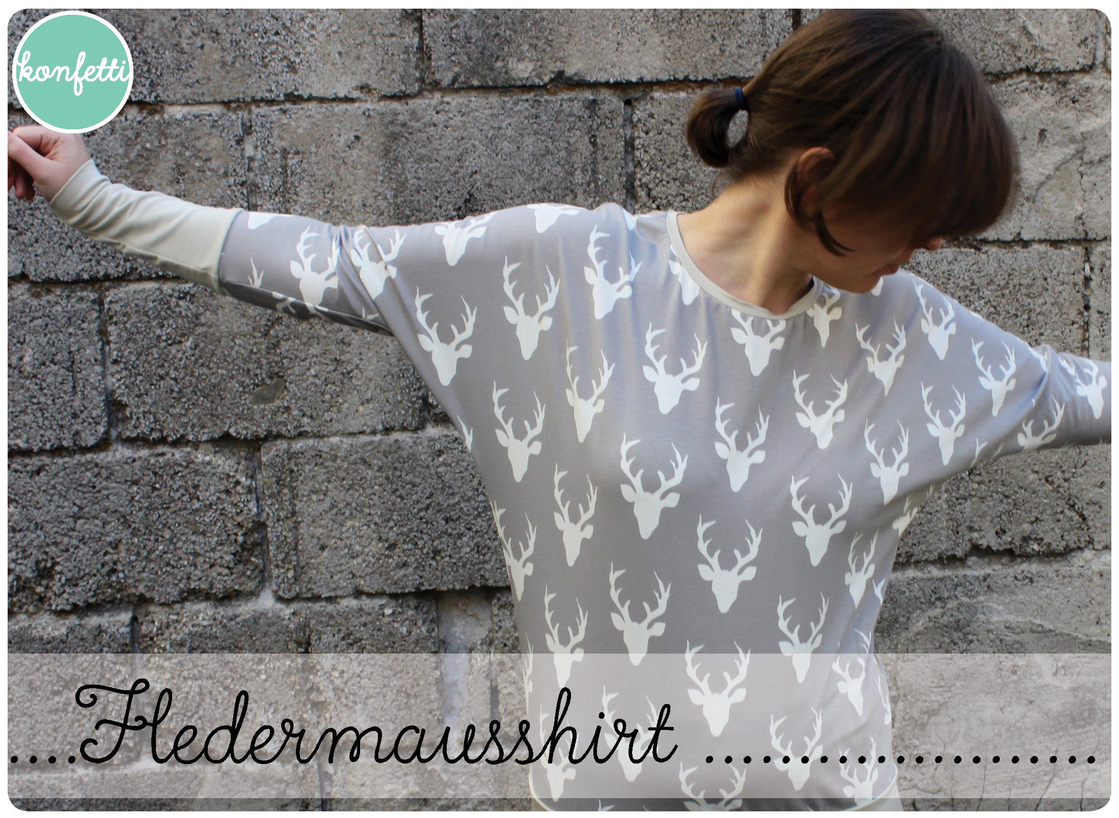 konfetti-patterns-fledermausshirt-schnittmuster-damen-gr-34-52 image 1