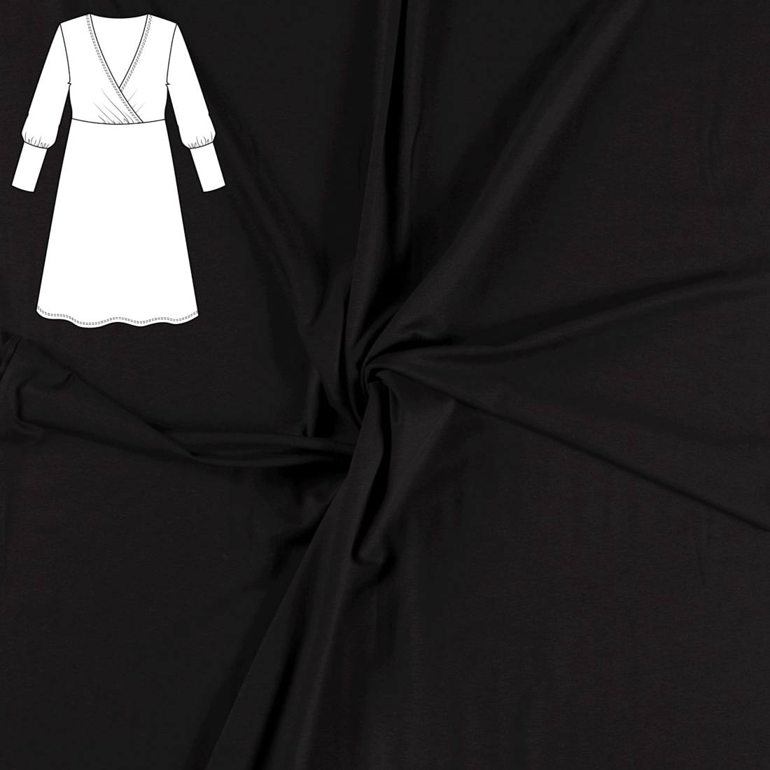 n-hfrosch-n-hpakete-sihir-bio-jersey-kleid-schwarz image 8