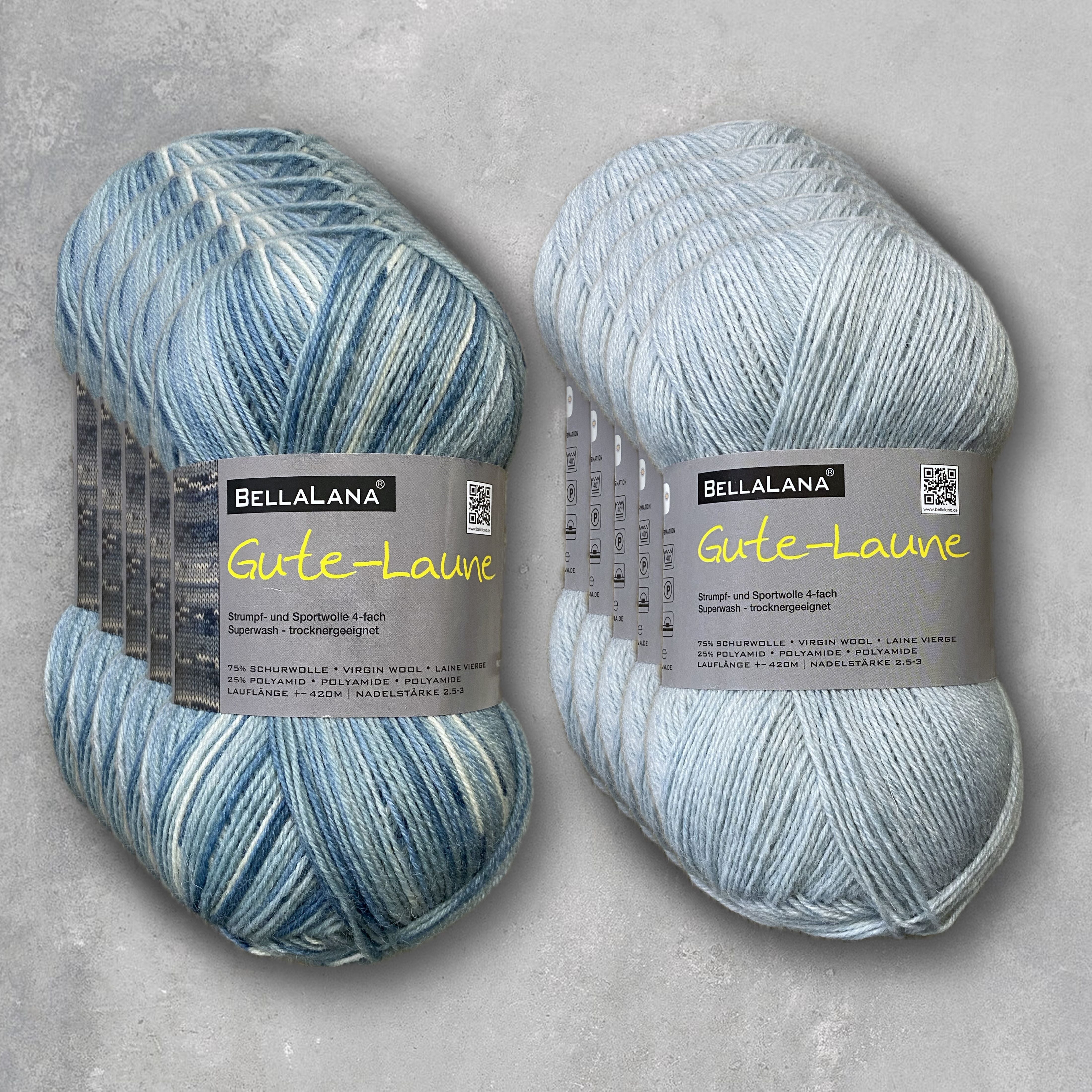 bellalana-gute-laune-sockenwolle-paket-multicolor-10x100g image 6