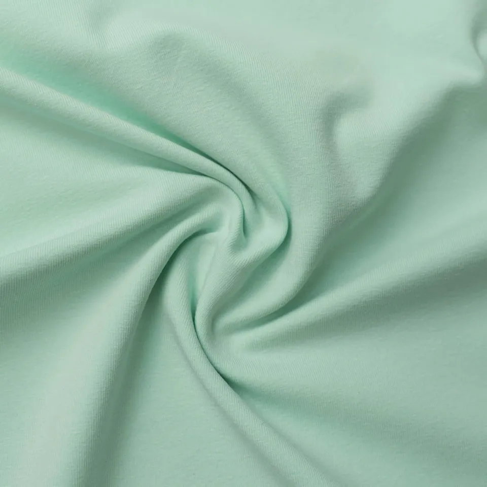 n-hfrosch-baumwolljersey-uni-jerseystoff-mint-220g image 1