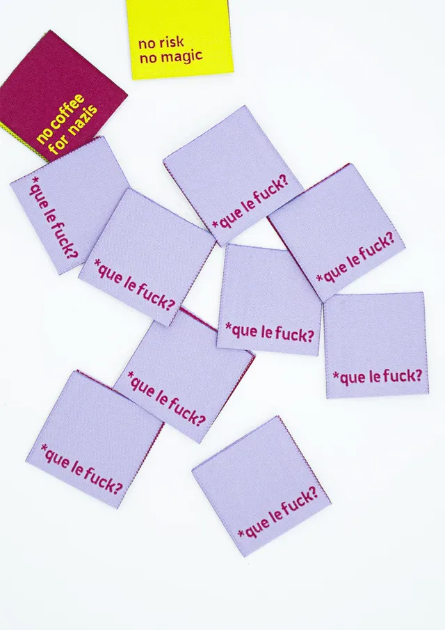 konfetti-patterns-label-que-le-fuck-weblabel-9er-set-3x3-cm image 1