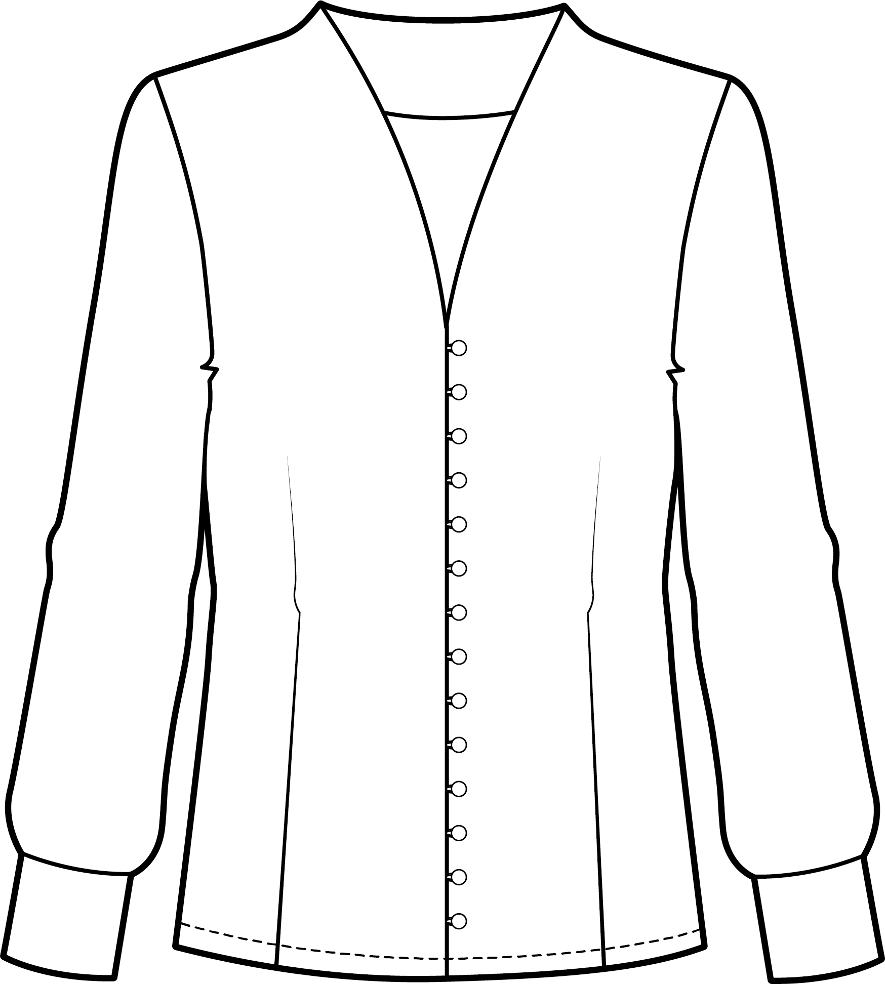 n-hfrosch-perlente-bluse-papierschnittmuster-damen image 3