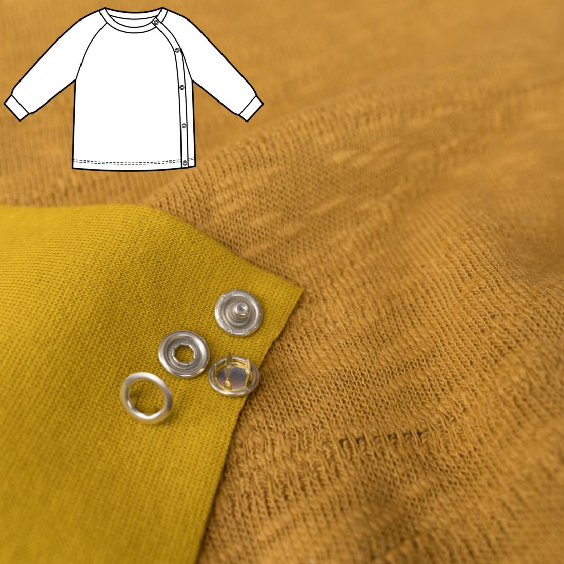 n-hfrosch-tamat-n-hpaket-baby-wickelj-ckchen-senfgelb image 1