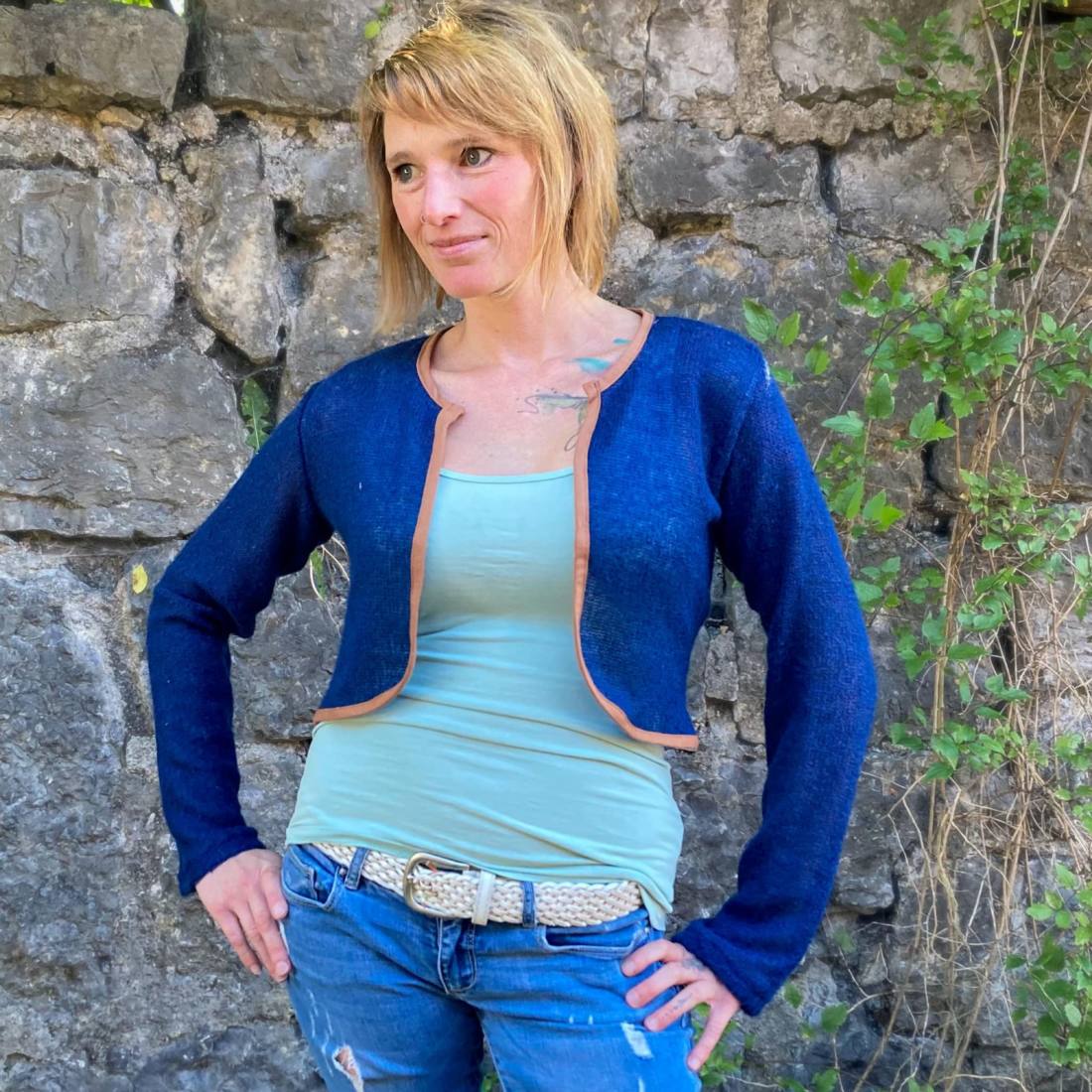 n-hfrosch-schnittmuster-damen-bolero-sedikit-ebook-strickjacke image 4