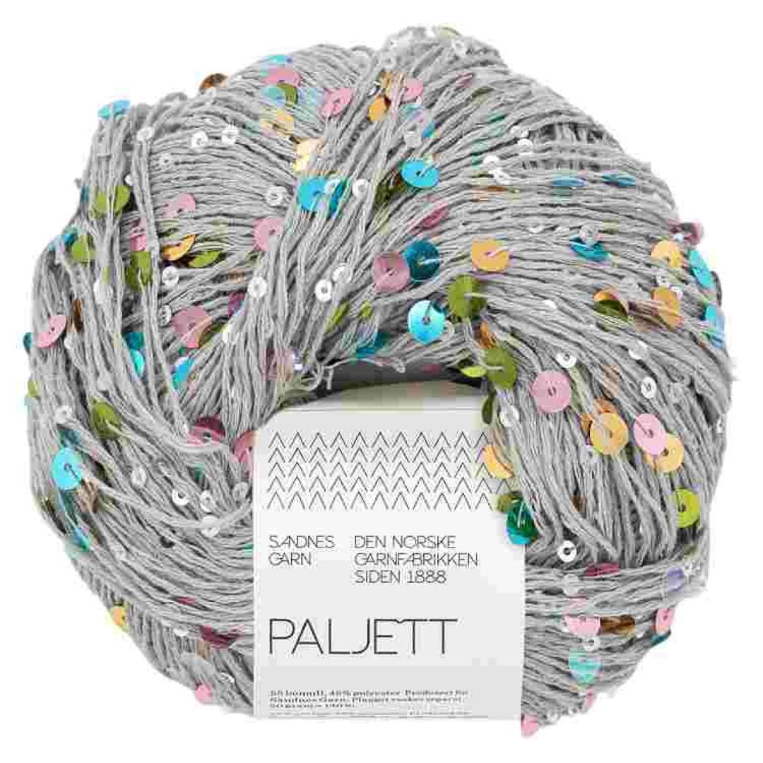 kremke-soul-wool-paljett-garn-paillettengarn-silver-spoon image 3