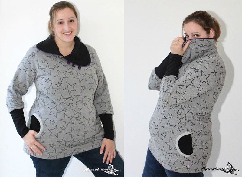konfetti-patterns-kragenhoodie-ebook-schnittmuster-damen-gr-48-56 image 2
