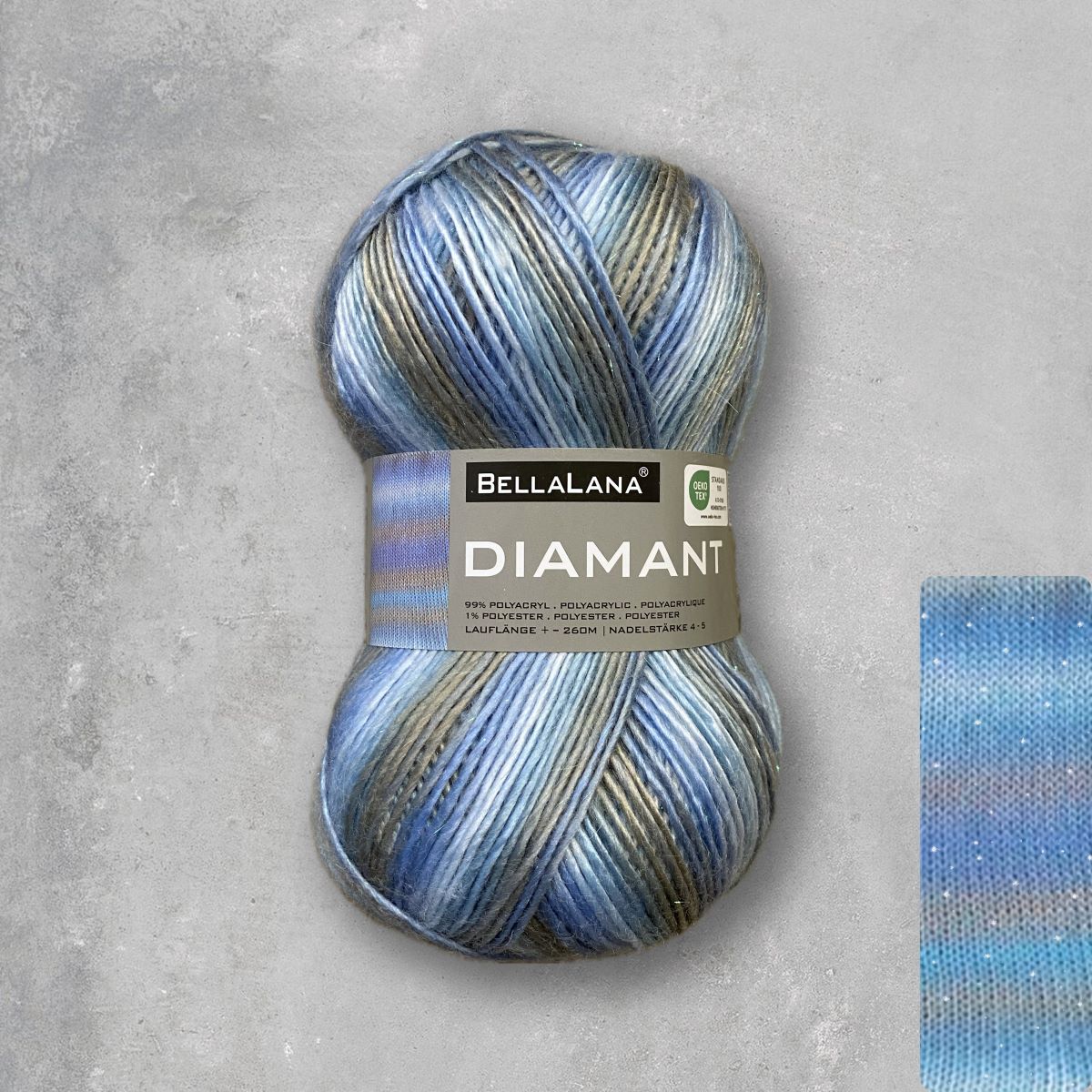 bellalana-diamant-glitzer-garn-hellblau-grau-300-vegan image 5