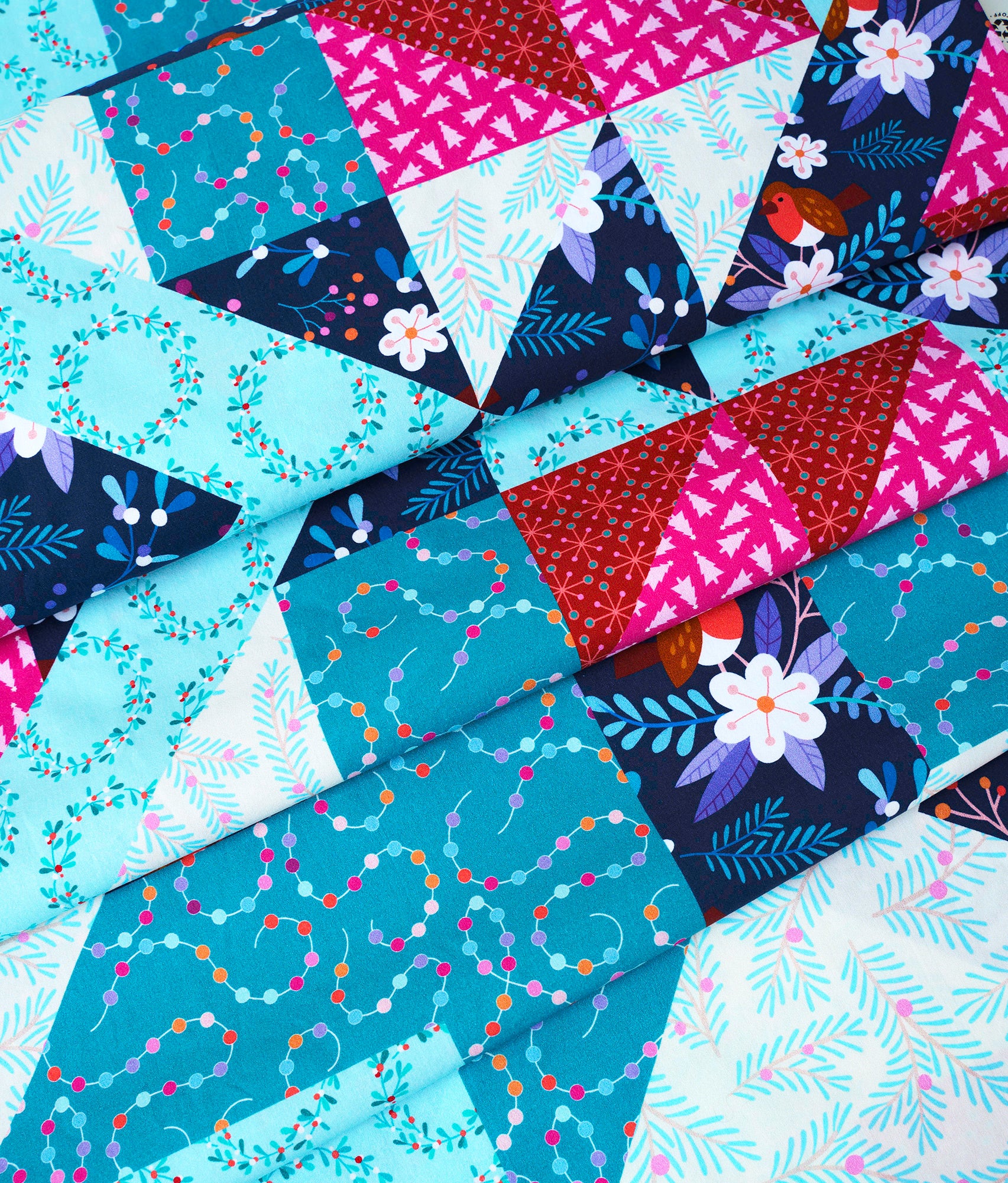 hamburger-liebe-christmas-cheater-quilt-popeline-panel-bio image 3