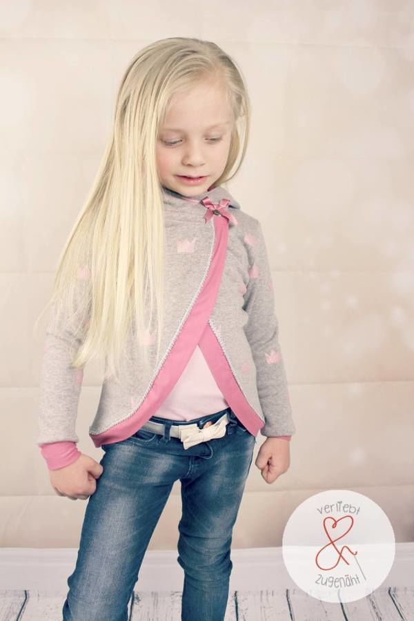 n-hfrosch-neesha-kinder-sweat-jacke-schnittmuster-kapuze-gr-62-152 image 2