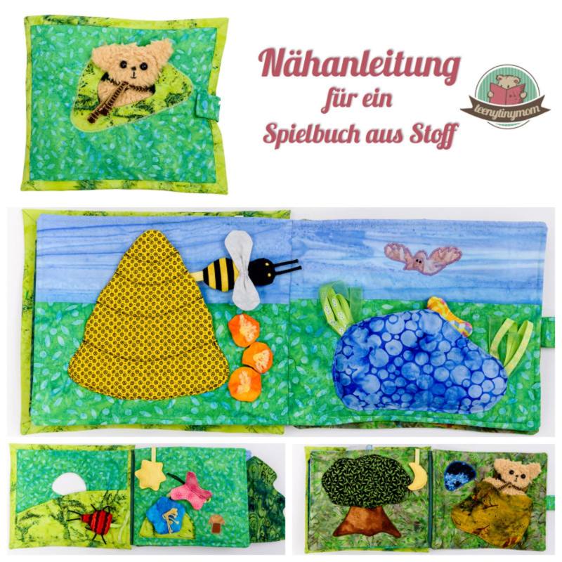 n-hfrosch-teddys-tag-schnittmuster-quiet-book-f-hlbuch image 2