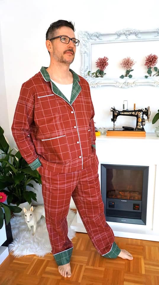 n-hfrosch-tidur-papierschnittmuster-unisex-pyjama image 8