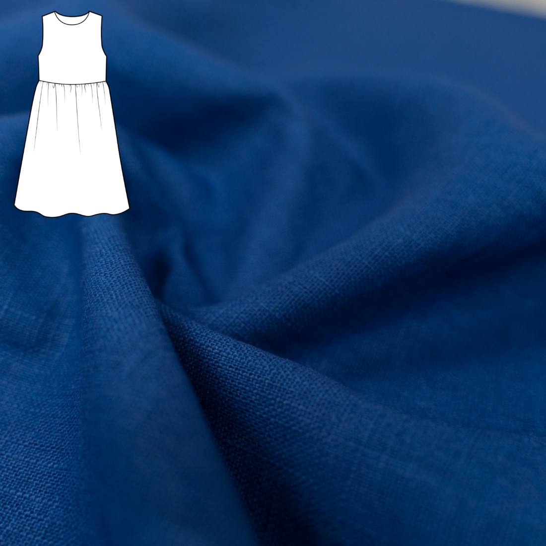 n-hfrosch-meriah-n-hpaket-leinen-blau-mit-rei-verschluss image 1