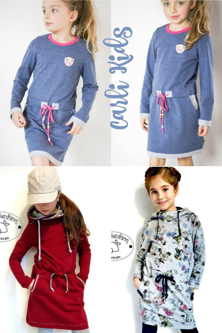 n-hfrosch-carli-kinder-sweatkleid-schnittmuster-86-158-digital image 1