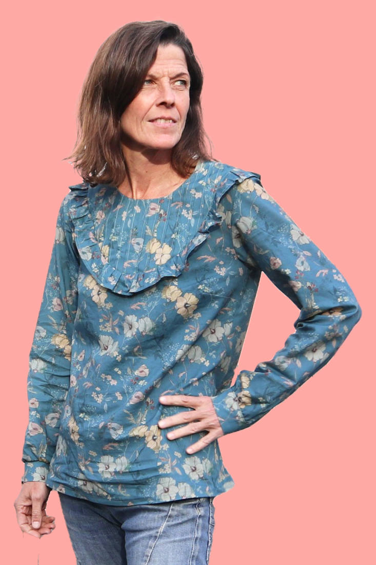 n-hfrosch-seni-damen-bluse-papierschnittmuster image 1