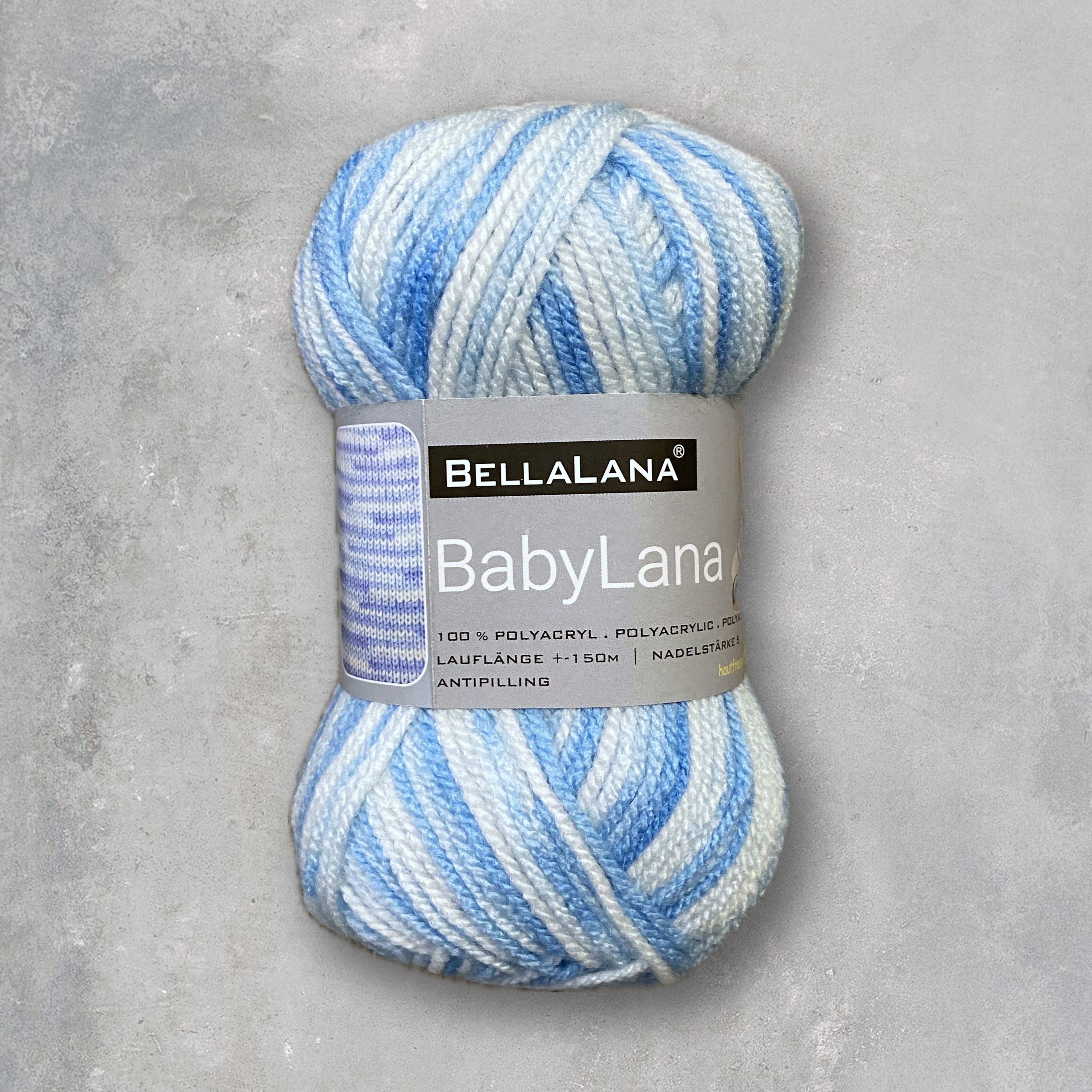 bellalana-strick-set-babylana-babydecke-punkte-bunt-70x100 image 8