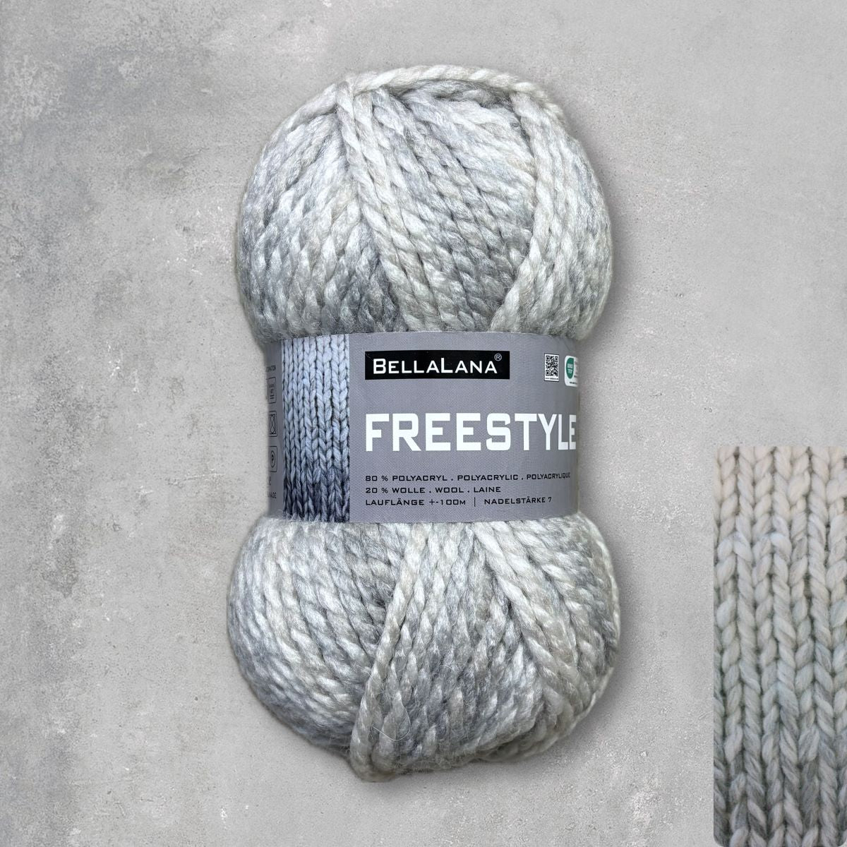 bellalana-freestyle-schal-strickset-hellgrau-mix-5-kn-uel-anf-nger image 2