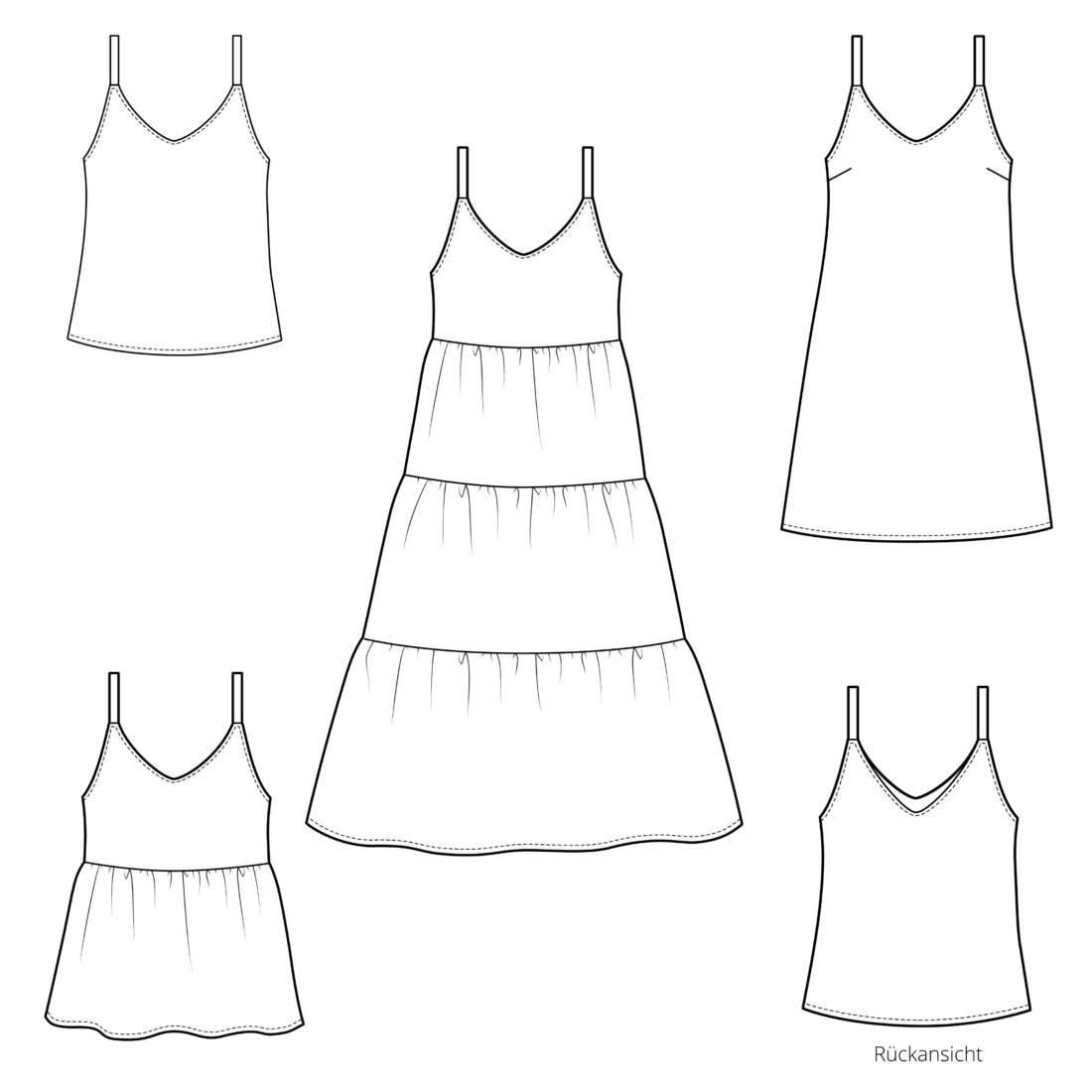 n-hfrosch-bulu-schnittmuster-damen-top-kleid-pdf-digital image 2