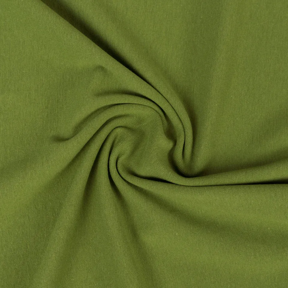 n-hfrosch-stoffe-bio-b-ndchenware-khaki-bio-baumwolle image 1