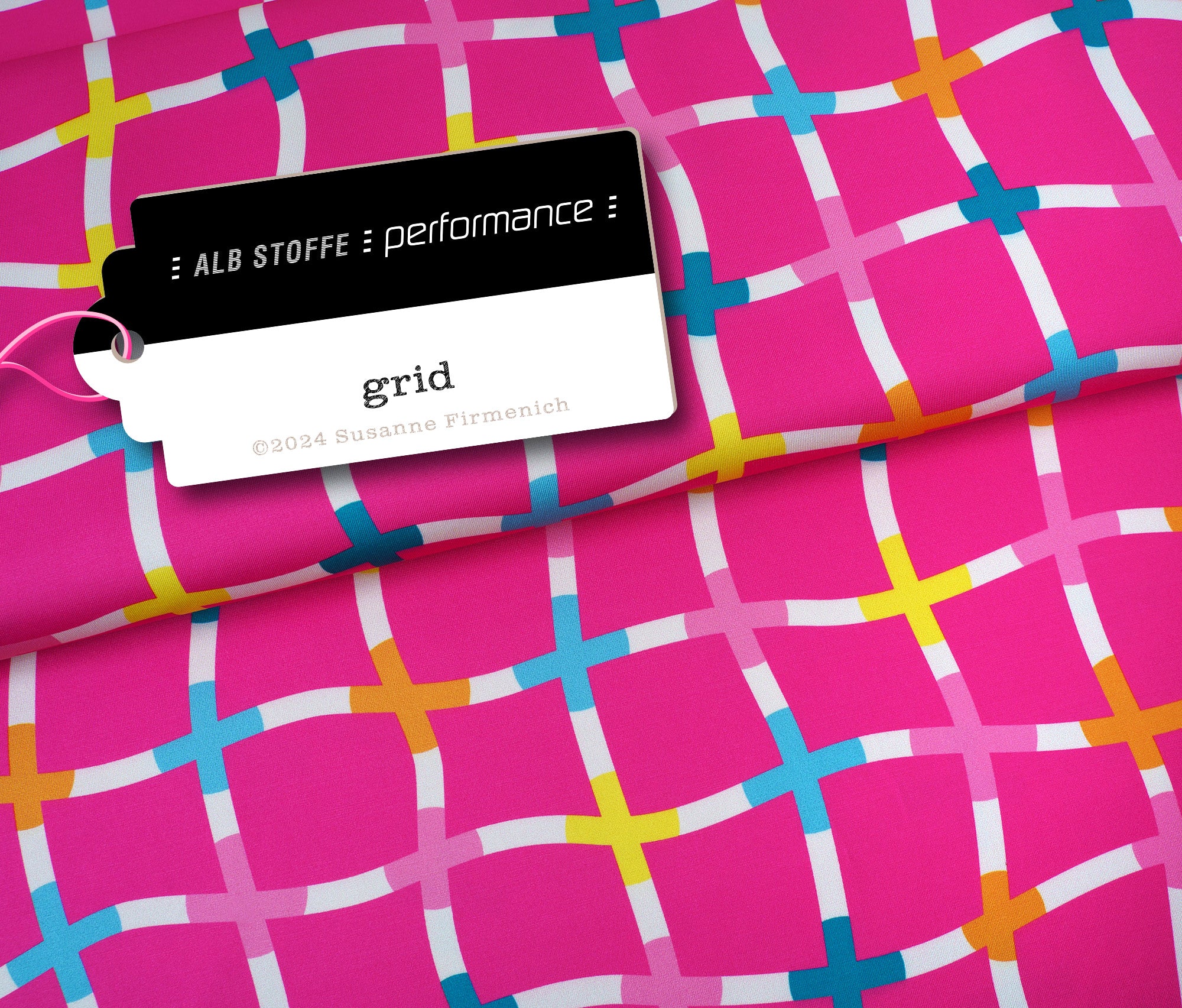 hamburger-liebe-performance-grid-pink-funktionsstoff-bioactive image 1