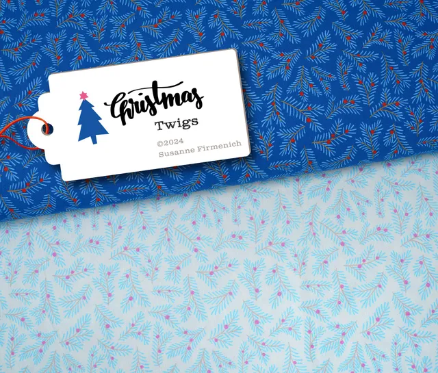 hamburger-liebe-christmas-twigs-canvas-col-1-bio-baumwolle image 1