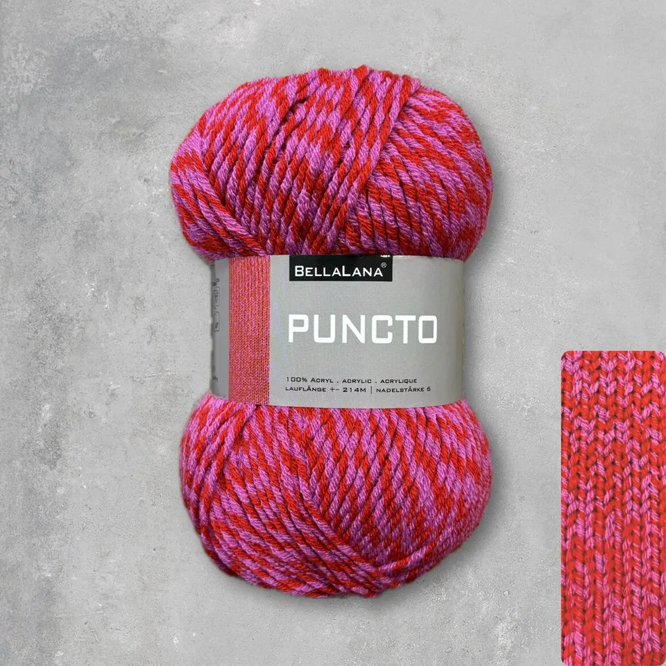 bellalana-puncto-moulin-garn-rot-pink-105-vegan-kn-uel image 1