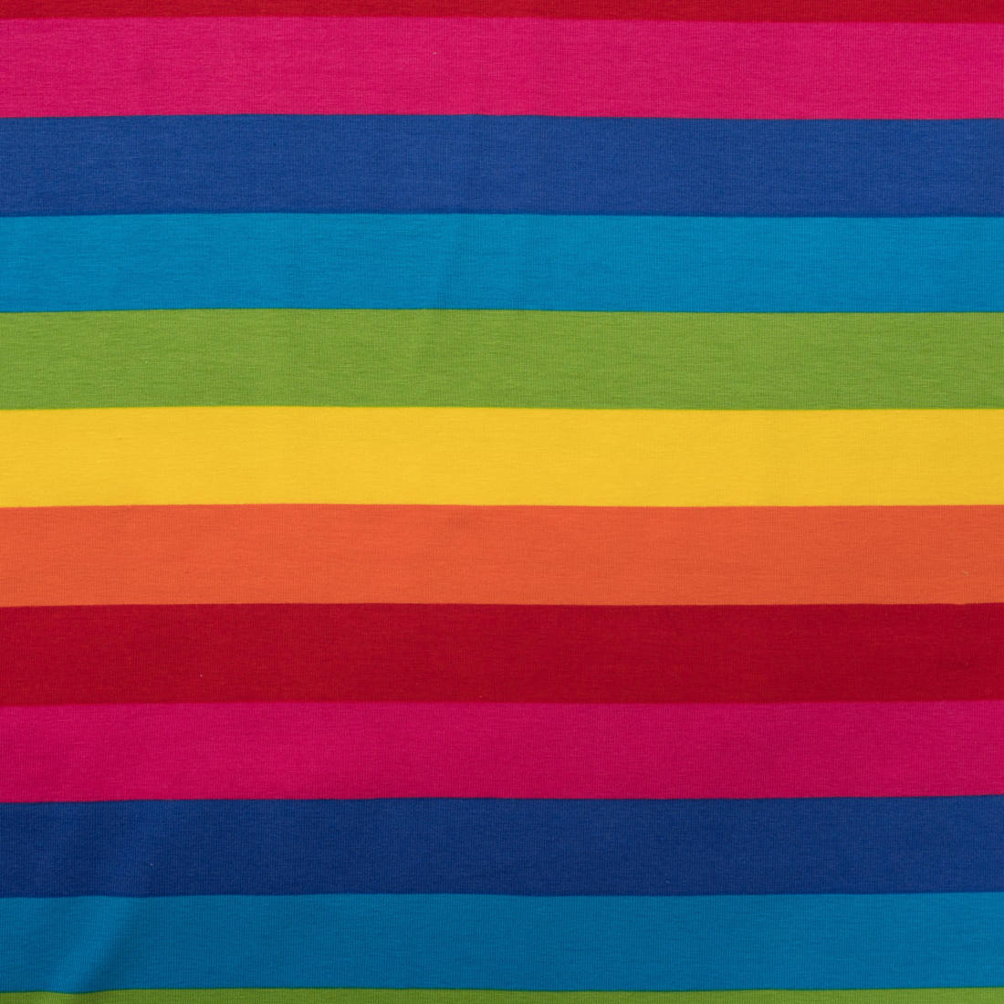 n-hfrosch-baumwoll-jersey-regenbogenstreifen-stoff image 1